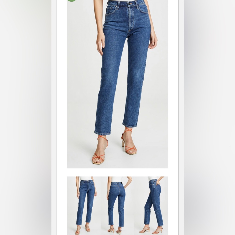 Goldsign high rise benefit relaxed jeans